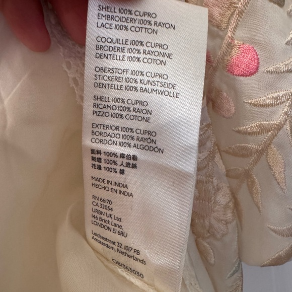 Free People Renee Embroidered Wrap Top - Picture 9 of 9